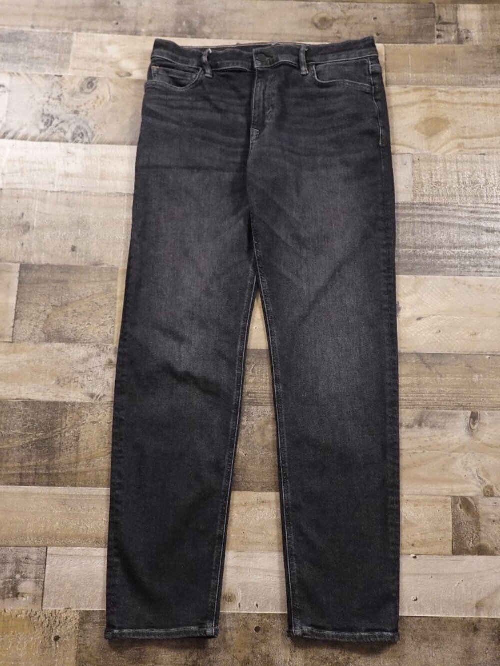 Banana Republic Slim Fit Jeans Men's 34x32 Black Summit‎ Wash Stretch Denim